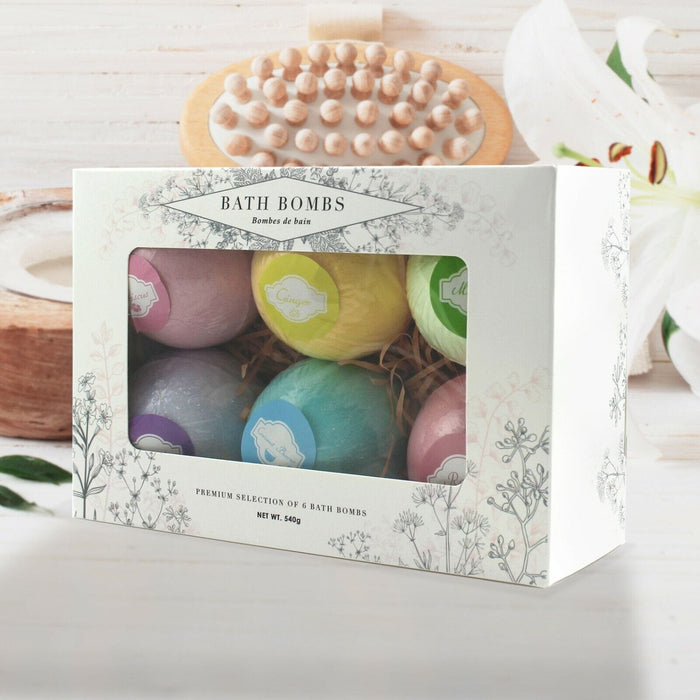 Beautyfrizz Luxury Bath Bombs Gift Set Fragrant Bubble Spa Bath Bombs