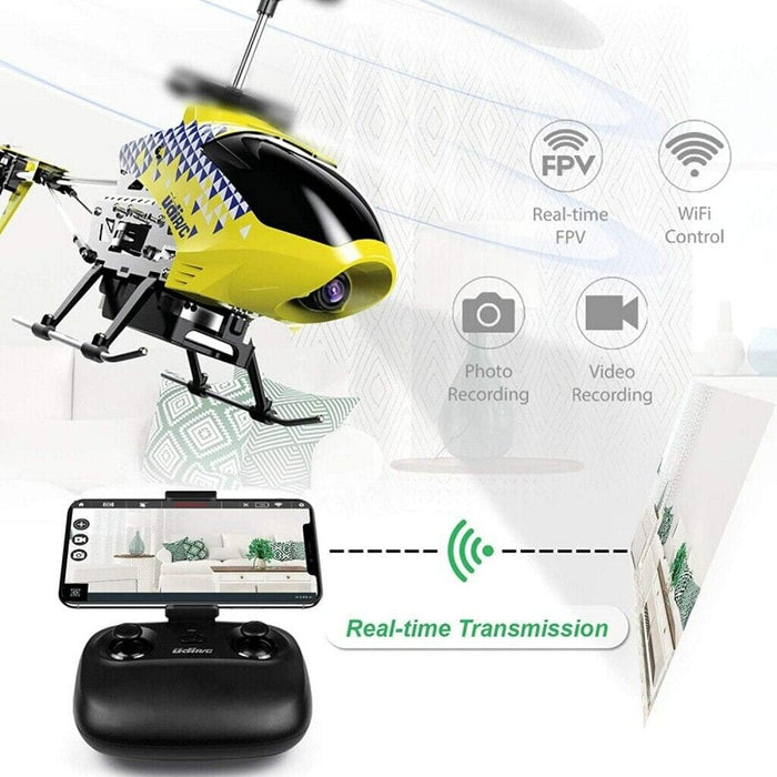 Cheerwing U12S Mini RC Helicopter Camera Remote Control Helicopter Kid Adult Toy