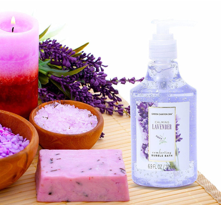 spa gift baskets for women | 8 Pc set | Mothers Day Gift Idea | Lavender