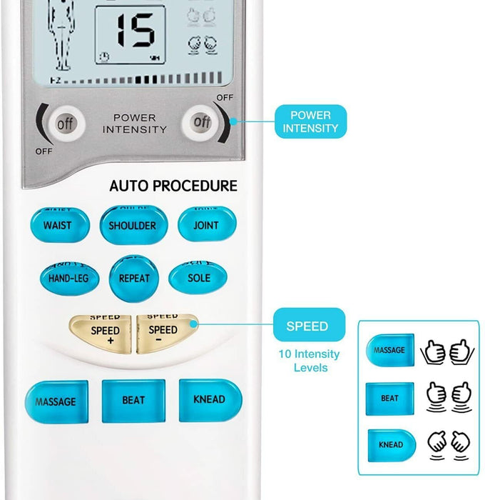 Easy@Home TENS Unit Muscle Stimulator, Electronic Pulse Massage