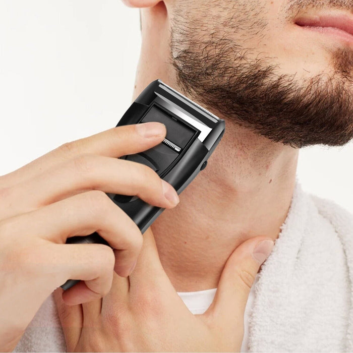 Men's USB Cordless Electric Shaver Hair Face Beard Rechargeable Shaving Machine