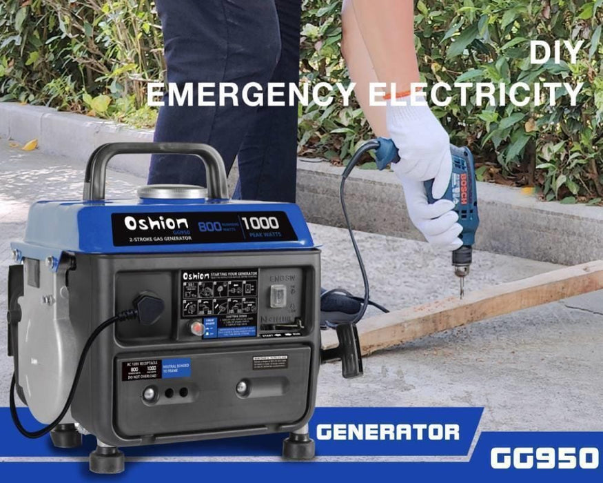 Portable Emergency Gasoline Powered Generator Brushless Capacitor Excitation