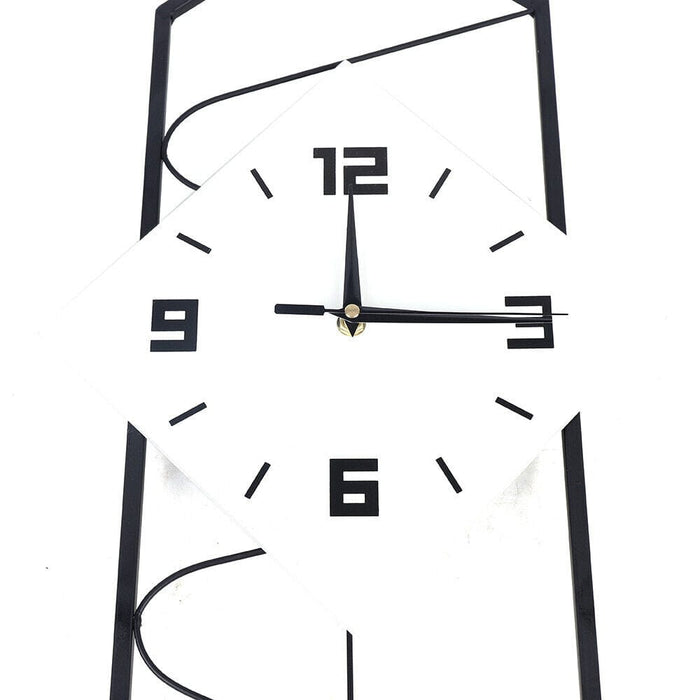 Large Wall Clock for Living Room Décor Big Pendulum Modern Silent Wall Clock