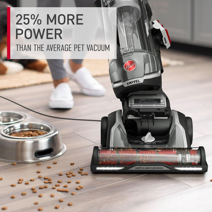 NEW HOOVER MAXLife High Performance Swivel XL Pet Vacuum w/ HEPA Media, UH75250