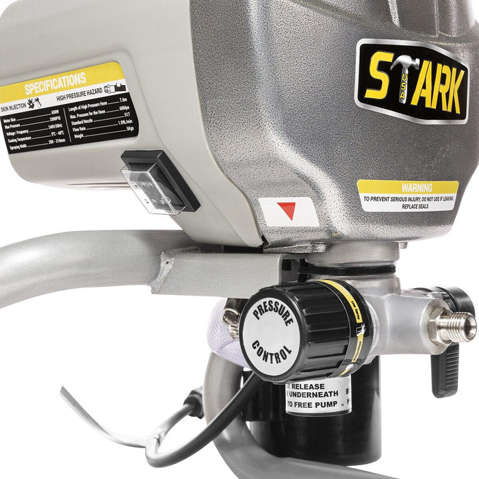 Stark USA High Pressure 650W Airless Paint Spray Gun Adjustable Sprayer Machine