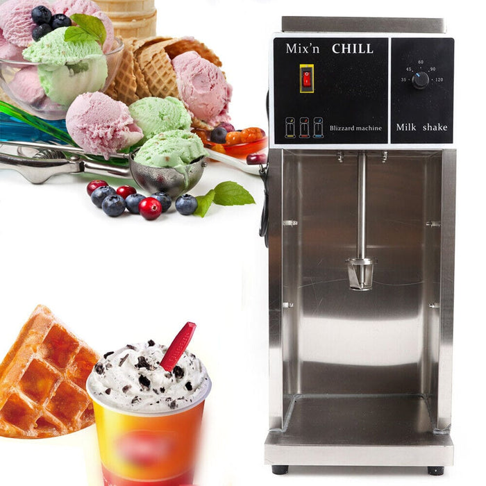 Ice Cream Machine Make Commercial Electric Yogurt Blizzard Shaker Blender Mixer