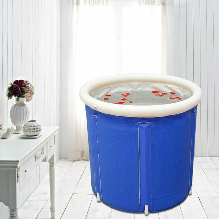 Portable Bathtub Folding Inflatable Bath Hot Tub