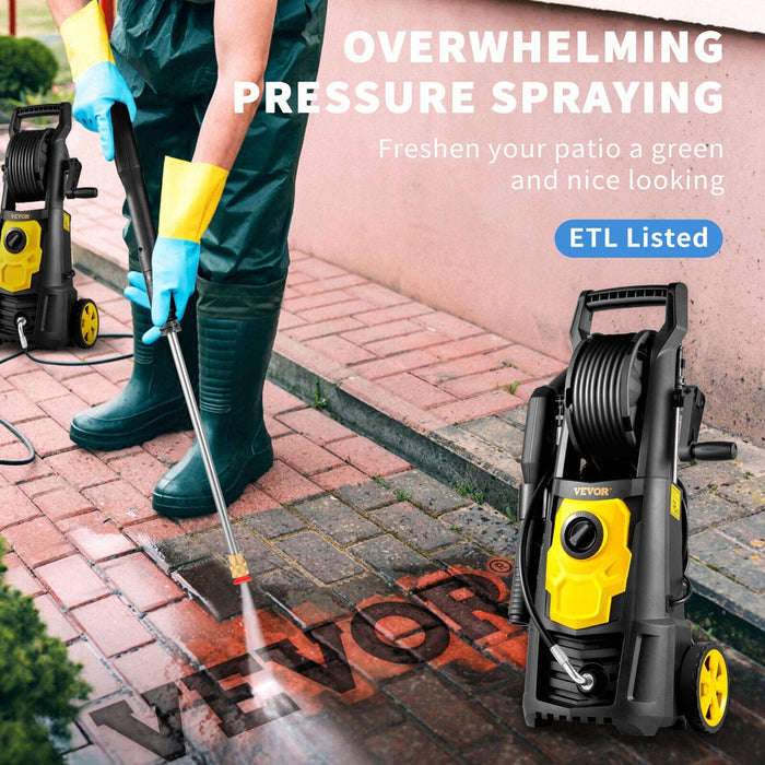 VEVOR Electric Pressure Washer High Pressure Washer 2000PSI