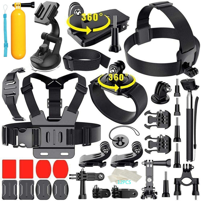 40-In-1 Action Camera Accessories Kit For Sports Camera Camcorder