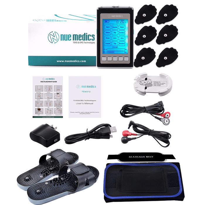 Tens Unit Muscle Stimulator Circulation Electro Therapy Pain Relief Therapy