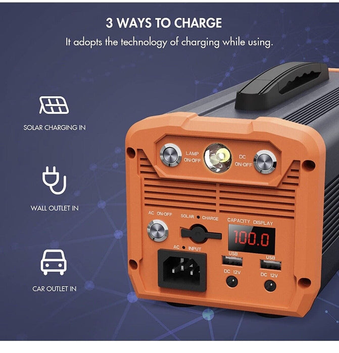 Homeyears 518Wh Portable Power Station