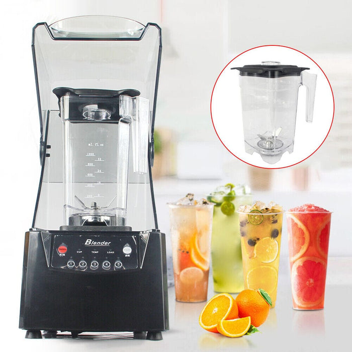 Commercial Smoothie Blender Fruit Blender Mixer Heavy Duty Ice Crusher