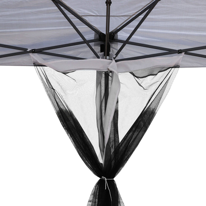 10'x20' Pop Up Party Tent Gazebo Wedding Canopy with 6 Sidewalls