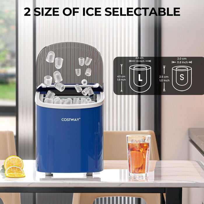 Ice Maker Machine Countertop Automatic Ice Maker 27 LBS