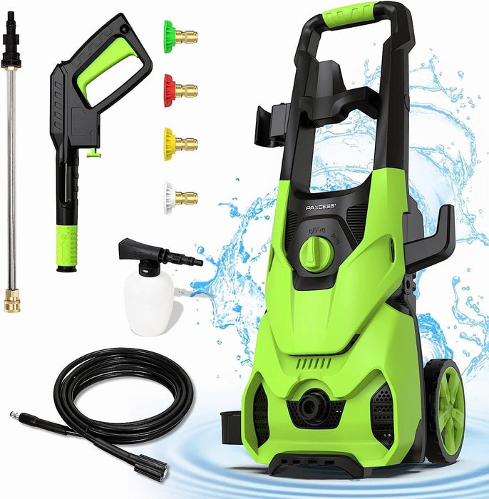 Powerful Electric Pressure Washer, 2150 PSI Max 1.6 GPM Power Washer