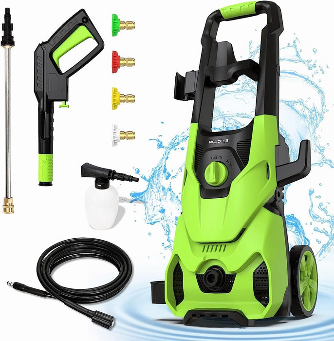 Electric Pressure Washer 2000 PSI Power Washer w/ 30 ft Hose & Reel Max 1.76 GPM