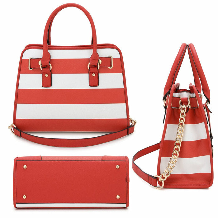 Women's Handbag Purse Medium Satchel Classic Shoulder Bags Work Tote with Wallet
