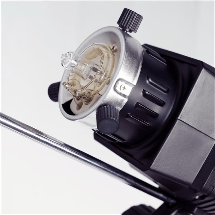 [2PACK] Britek 440W Flash Strobe Monolight w Modeling Lamp, Flash Tube, Umbrella