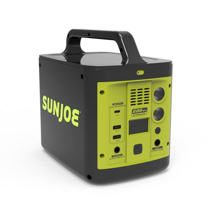 Sun Joe PPG300 298Wh 6-Amp Portable Power Generator Station | w/ 110V 1.7-Amp