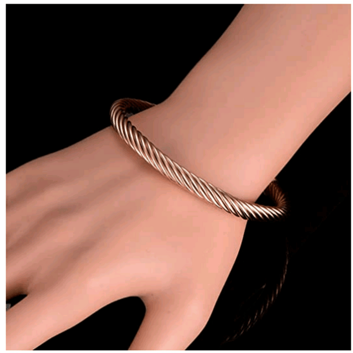 Magnetic Copper Bracelet Men Women Therapy Arthritis Energy Healing