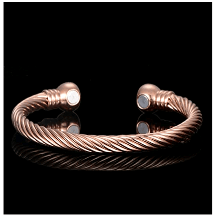 Magnetic Copper Bracelet Men Women Therapy Arthritis Energy Healing