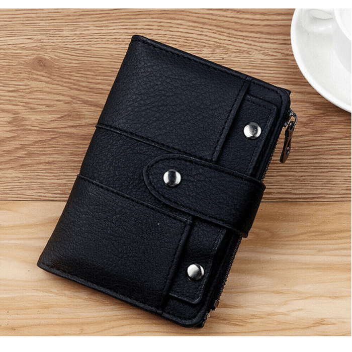 Women Leather Wallet Ladies Credit Card Holder Bifold Purse Clutch
