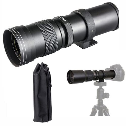420MM-1600MM Telephoto Zoom Lens For Canon EOS Rebel T5 T6 T7 XT XSI XTI T100