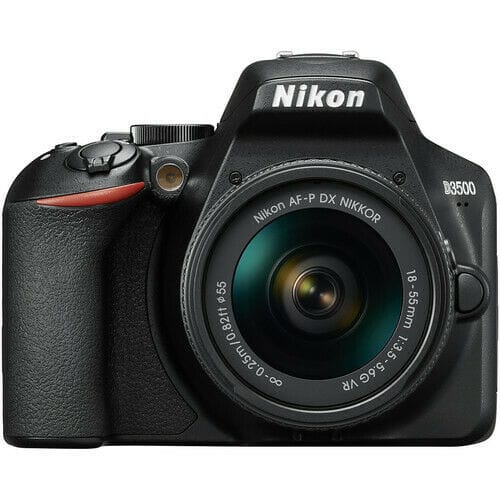 Nikon D3500 DSLR Camera with 18-55mm Lens Deluxe Bundle